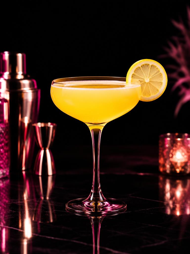 Golden Kiss cocktail